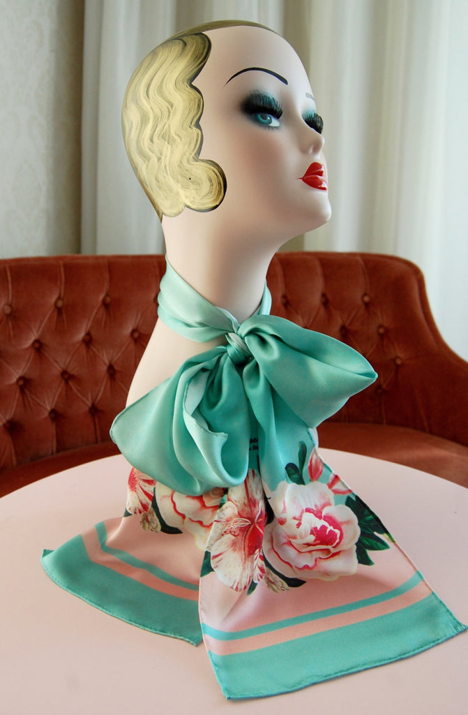 Silk scarf, Honeybird - Main Image