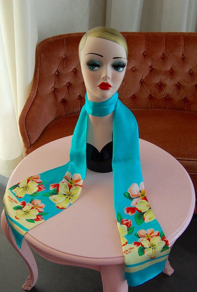 Silk scarf, Blossom - Main Image
