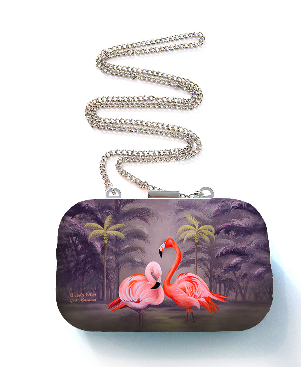 Flamingo clutch bag sale