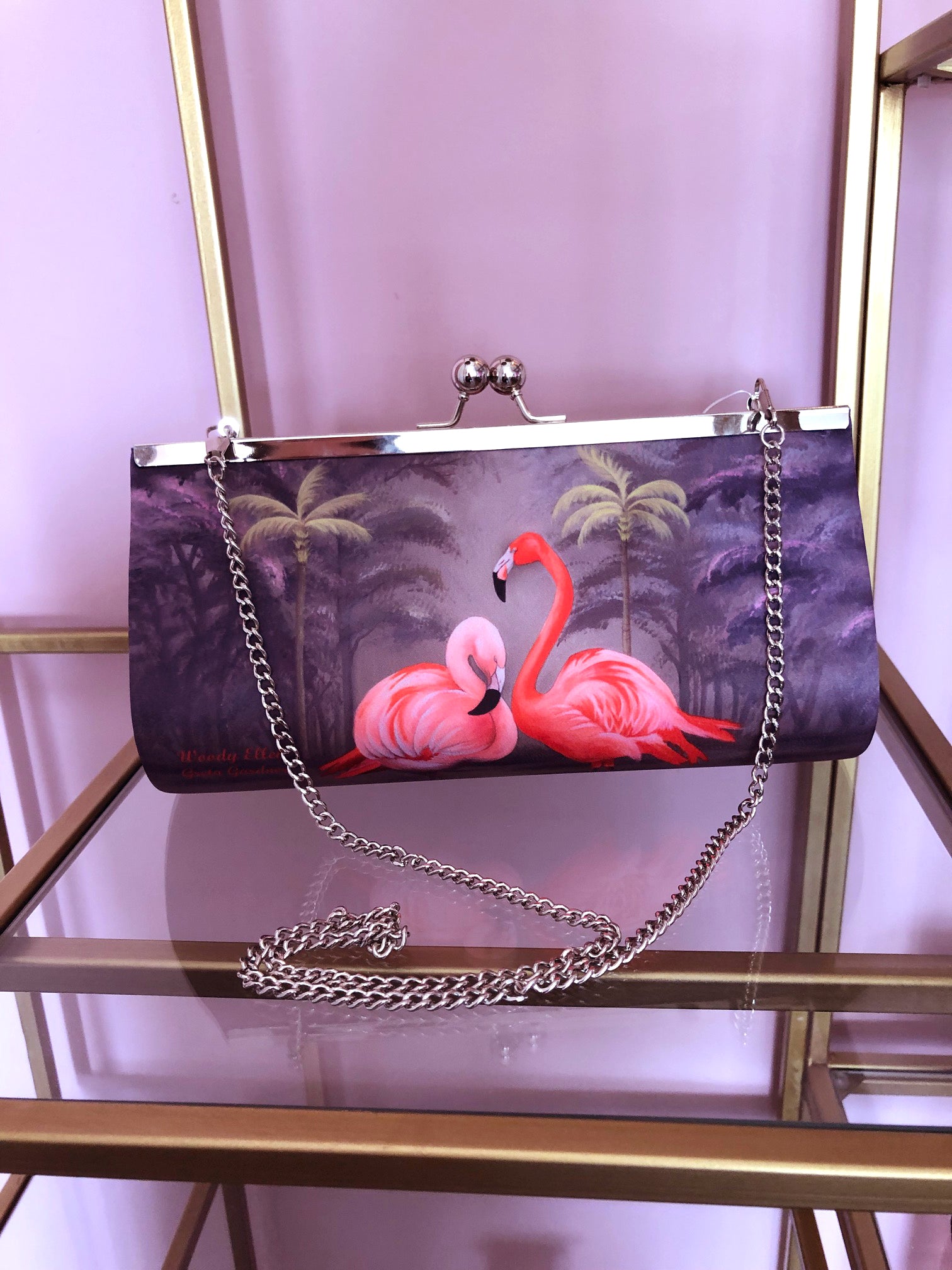 Flamingo clutch online